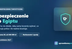 Ubezpieczenie do Egiptu – jaką sumę leczenia wybrać, co obejmuje i ile kosztuje